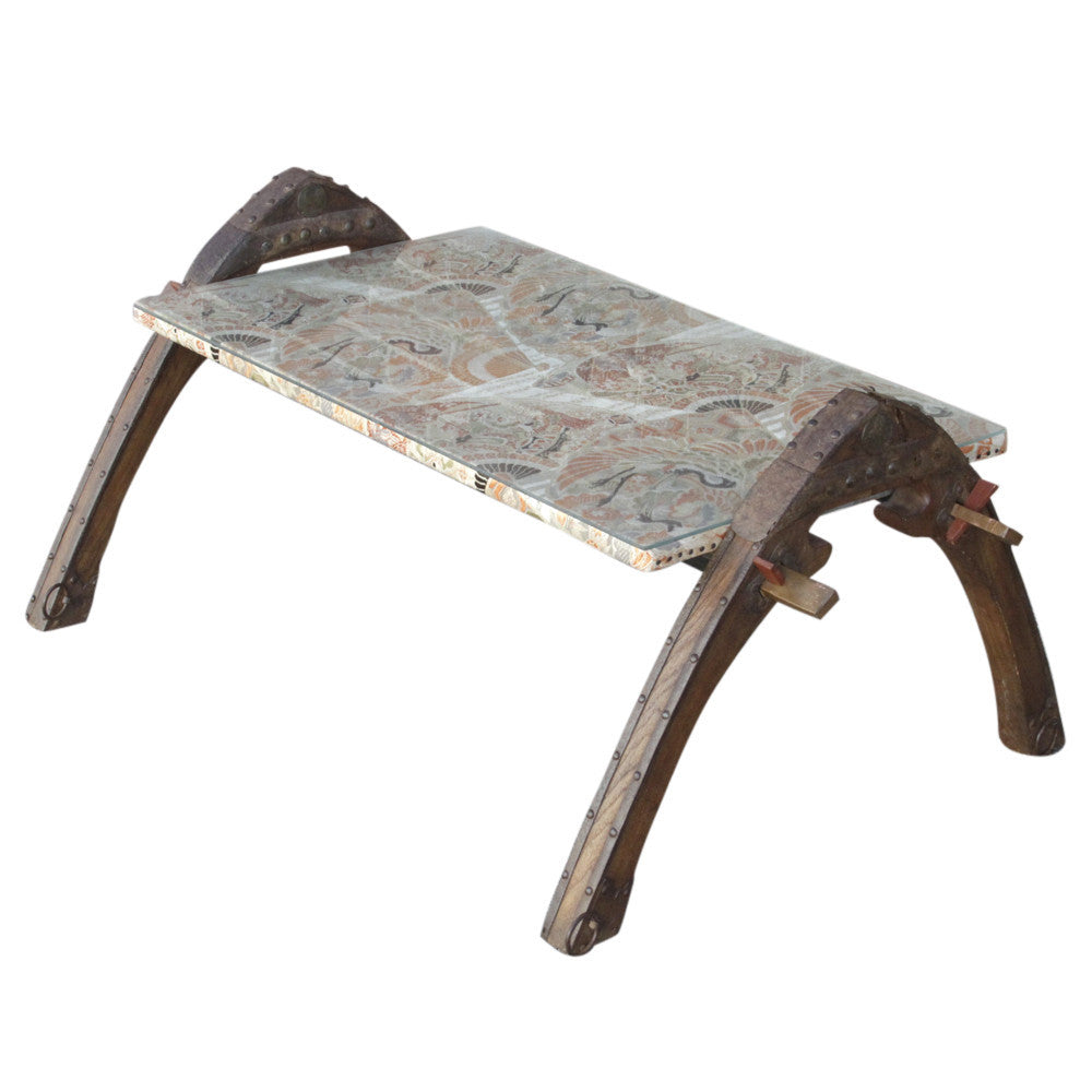 Silk Oxcart Coffee Table