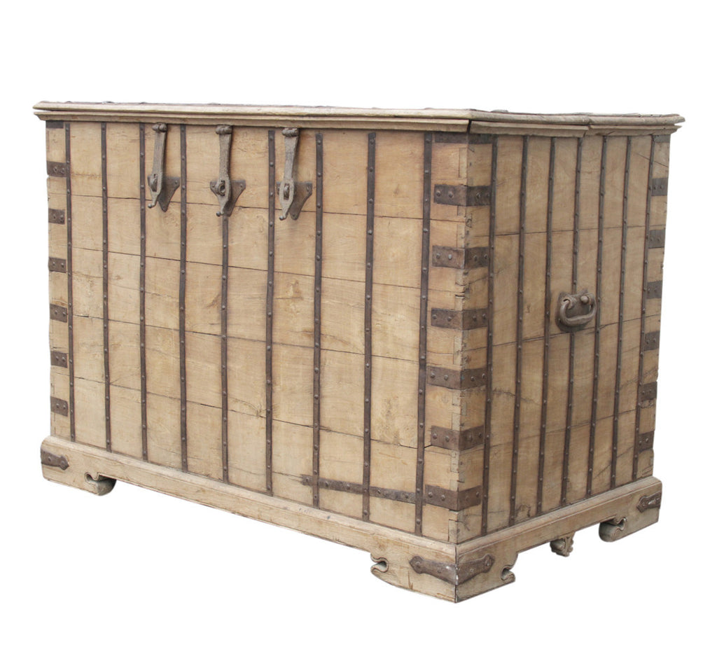 Large Iron-Bound Grain Storage