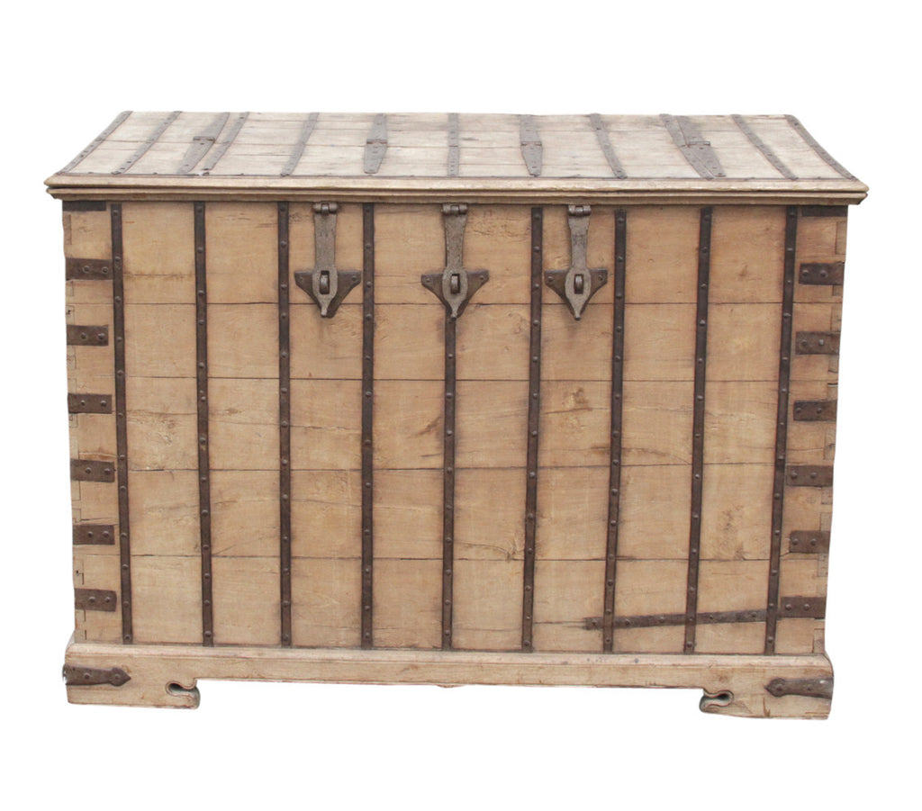 Large Iron-Bound Grain Storage
