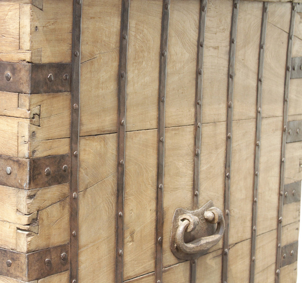 Large Iron-Bound Grain Storage