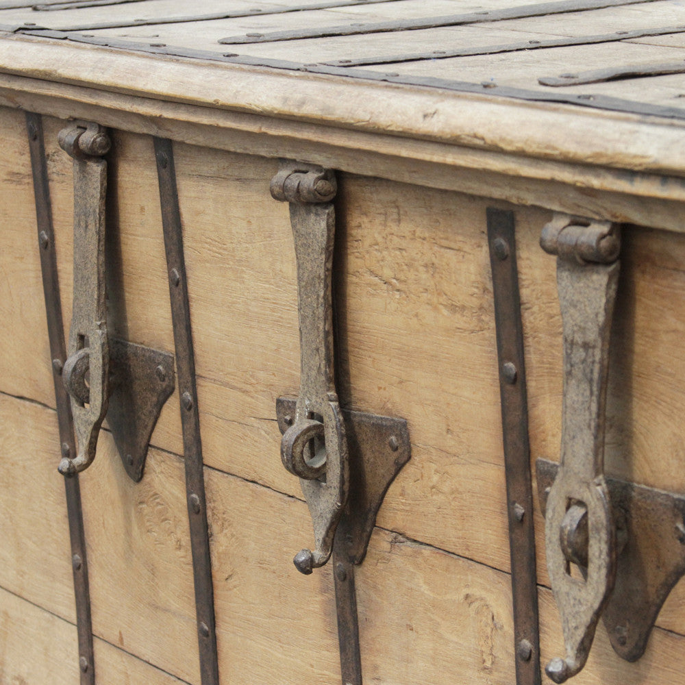 Large Iron-Bound Grain Storage
