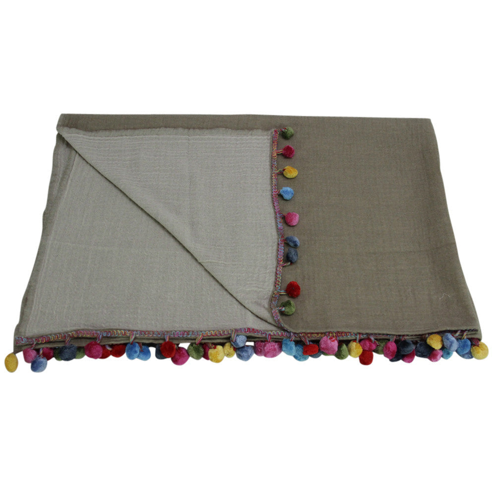 Olive Jammu Throw