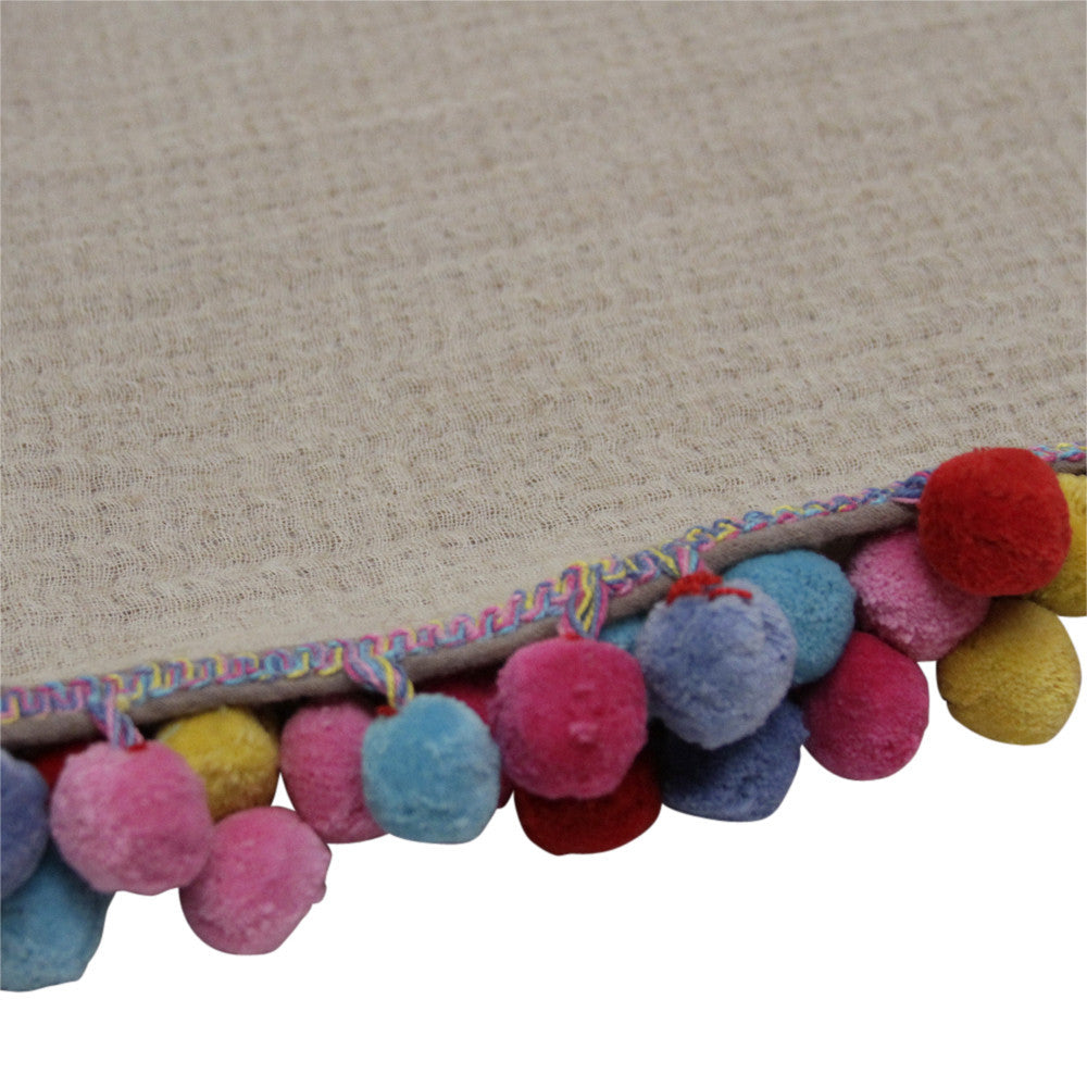 Khaki Jammu Throw