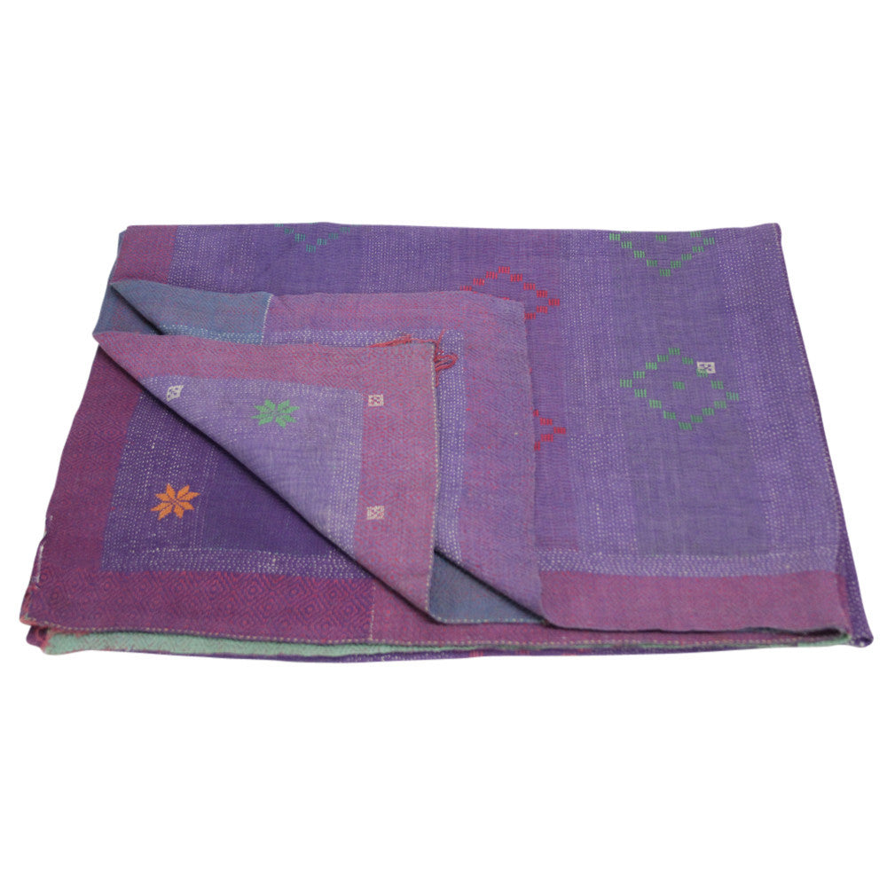 Fairooz Bengal Kantha Throw