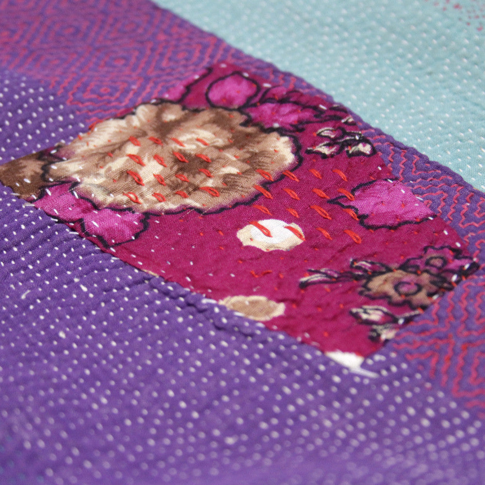 Fairooz Bengal Kantha Throw