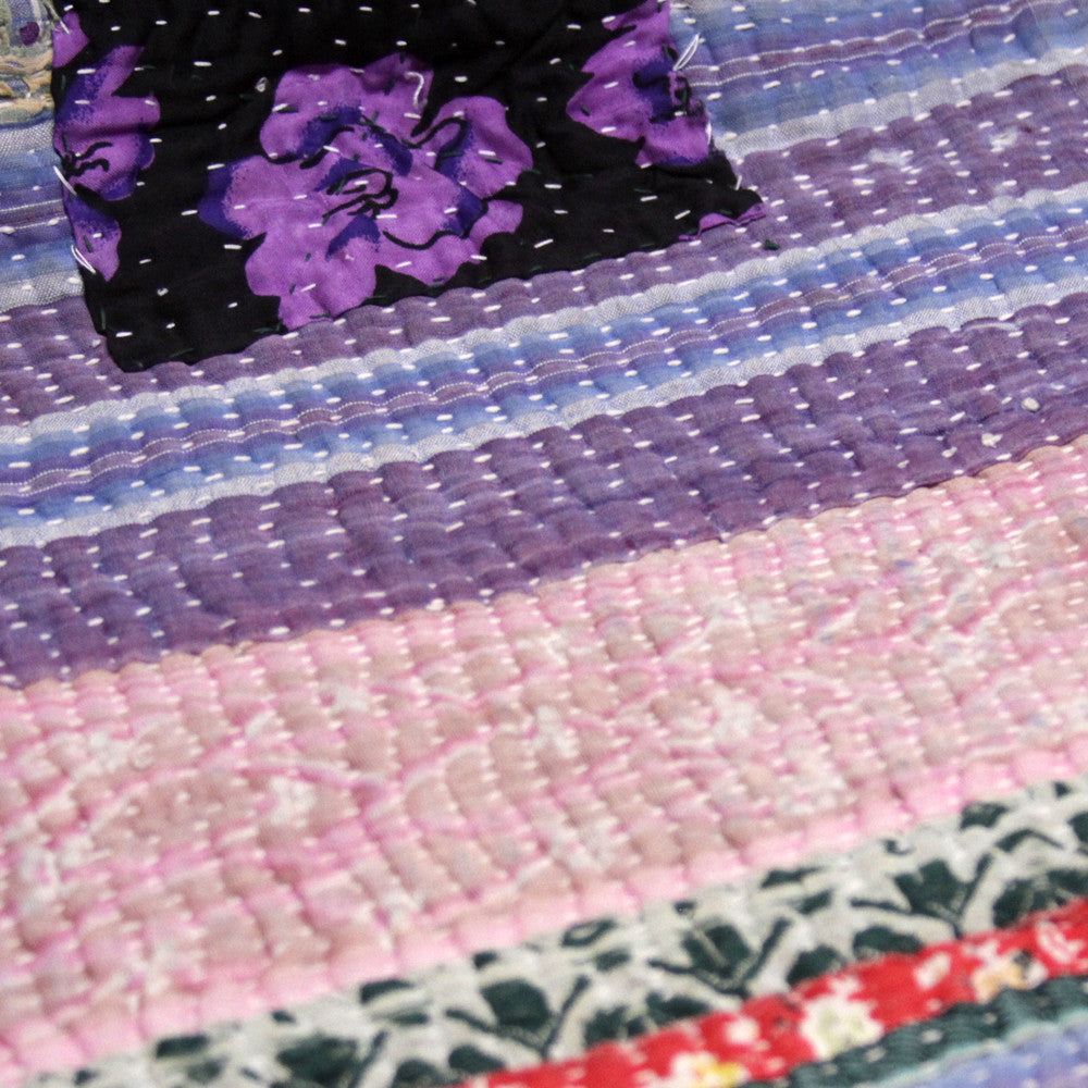 Mahia Bengal Kantha Throw