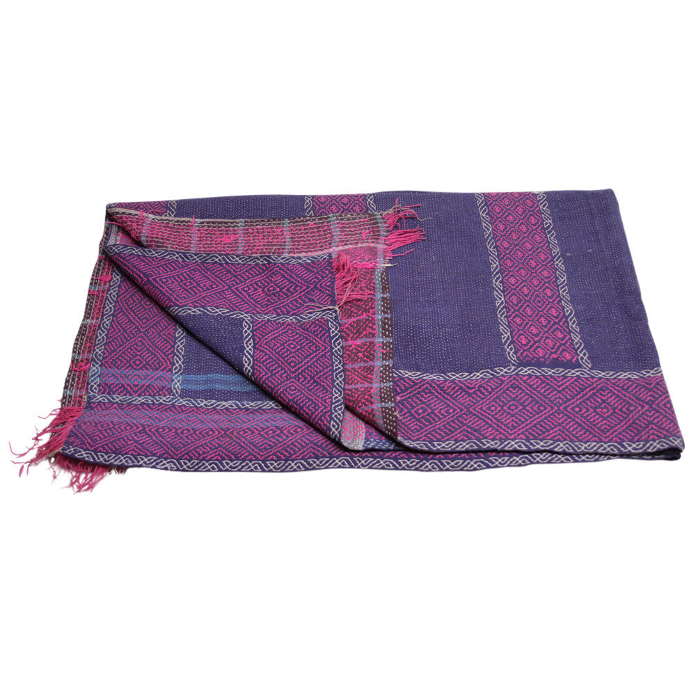 Lehr Bengal Kantha Throw