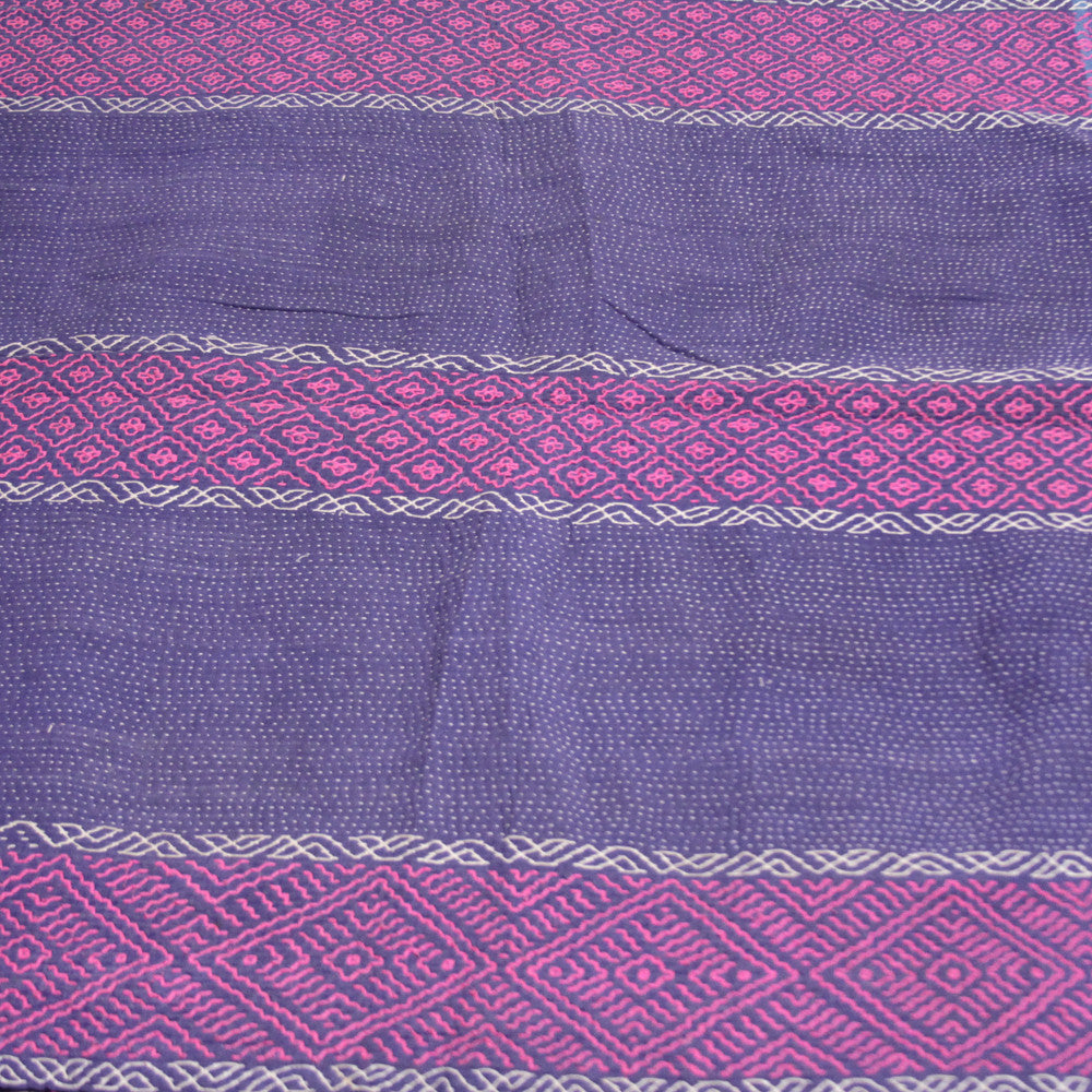 Lehr Bengal Kantha Throw