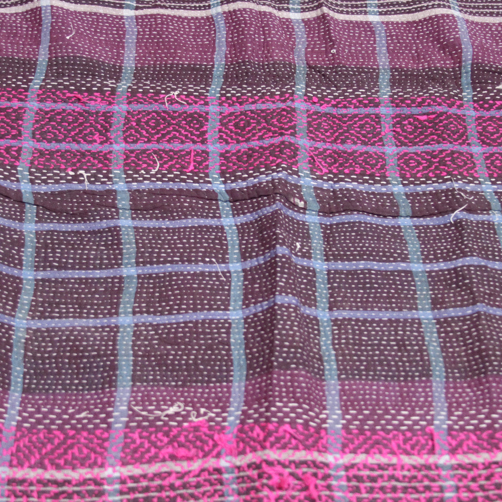 Lehr Bengal Kantha Throw