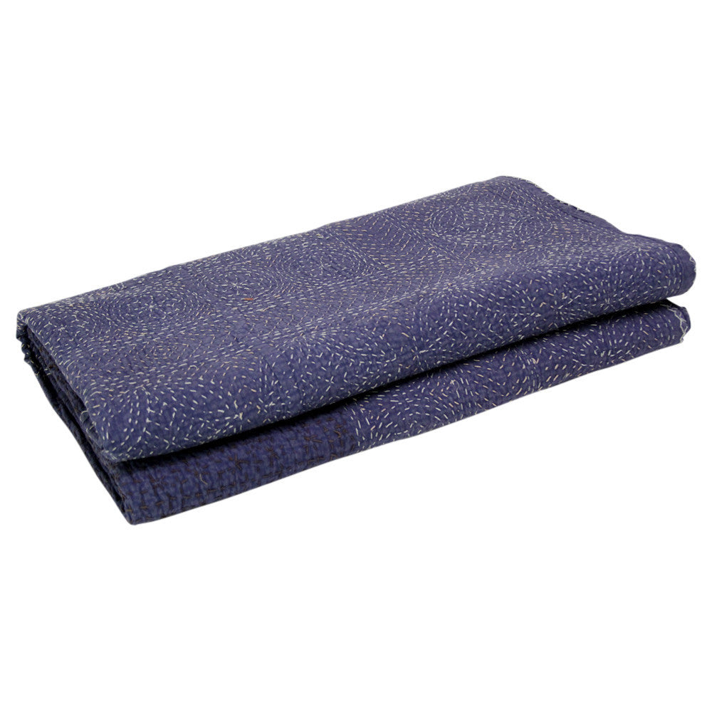 Aubergine Filanan Gudari Bed Cover