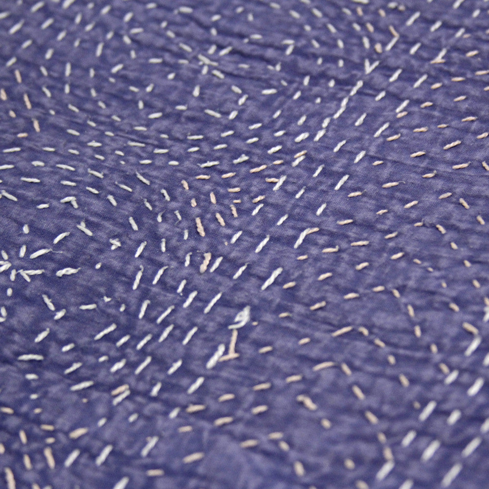 Aubergine Filanan Gudari Bed Cover