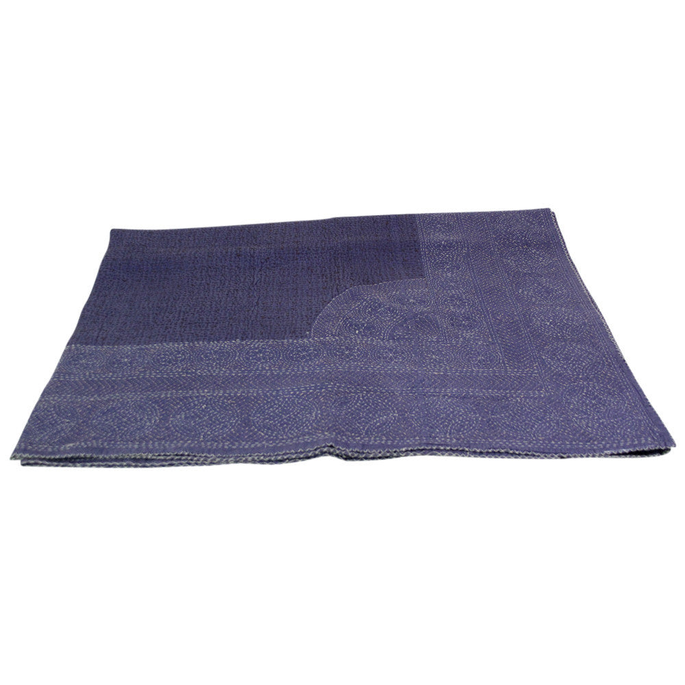 Aubergine Filanan Gudari Bed Cover