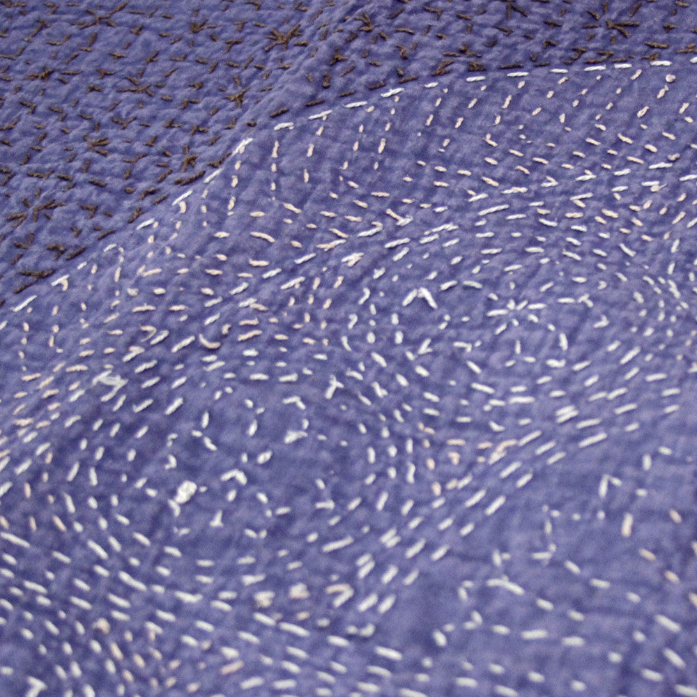 Aubergine Filanan Gudari Bed Cover