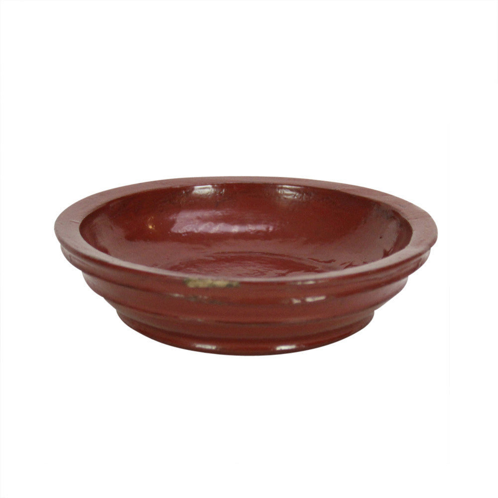 Tibetan Red Bowl
