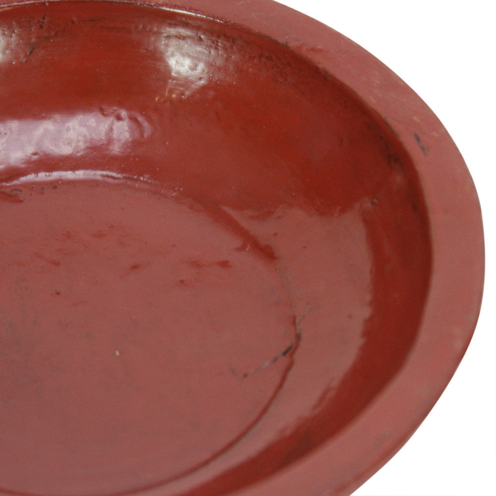 Tibetan Red Bowl