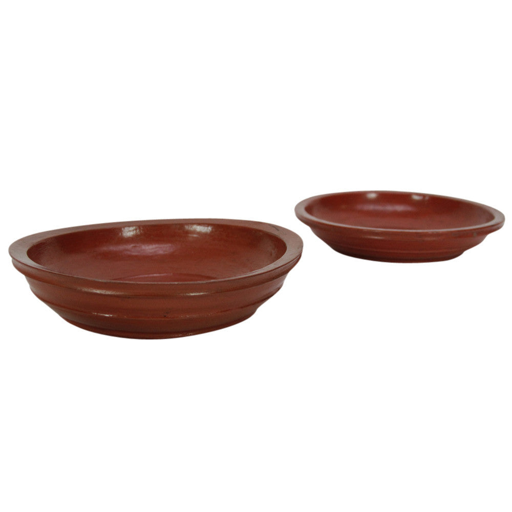 Tibetan Fruit Bowls, Set of 2