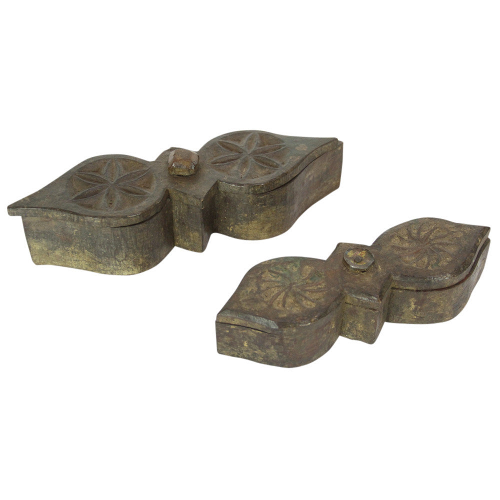 Madurai Tikka Boxes, Set of 2