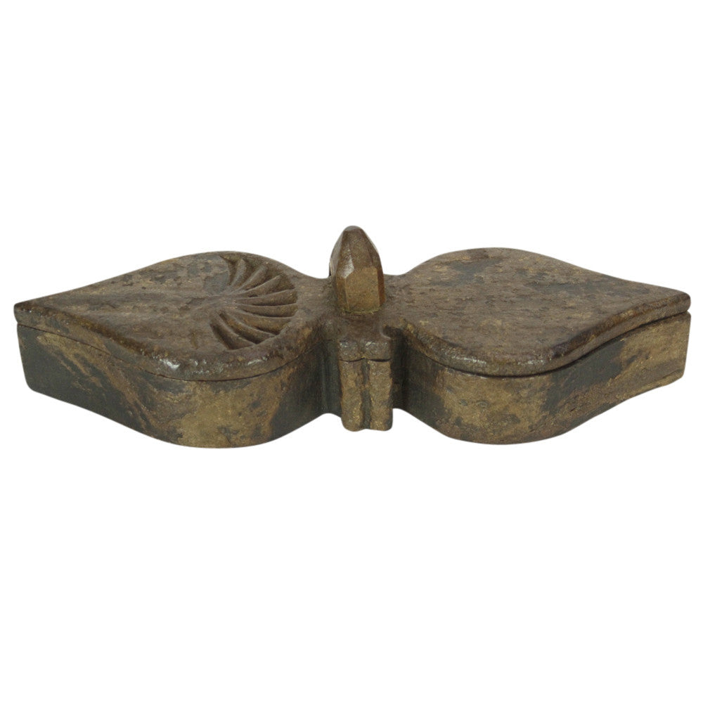 Engraved Shell Tikka Box