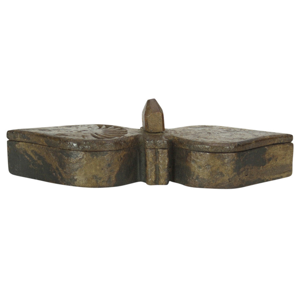 Engraved Shell Tikka Box