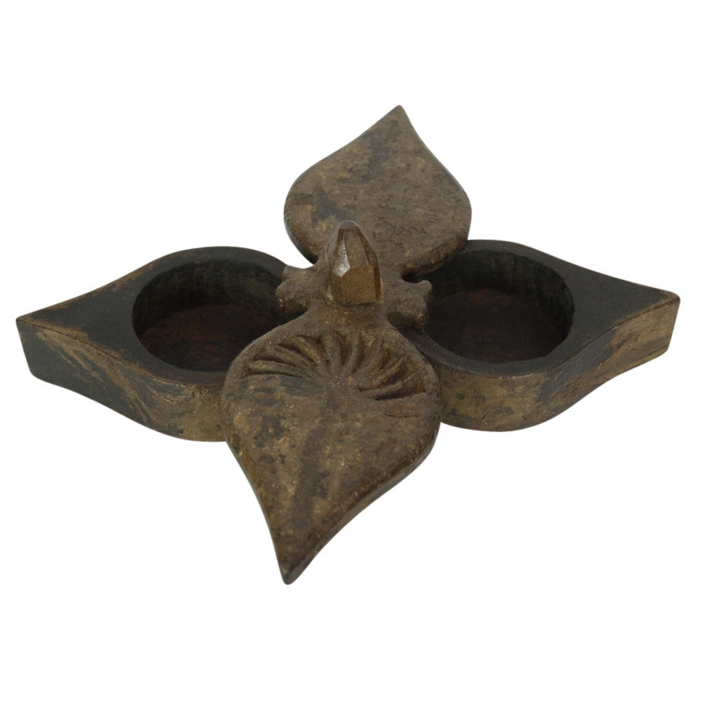 Engraved Shell Tikka Box
