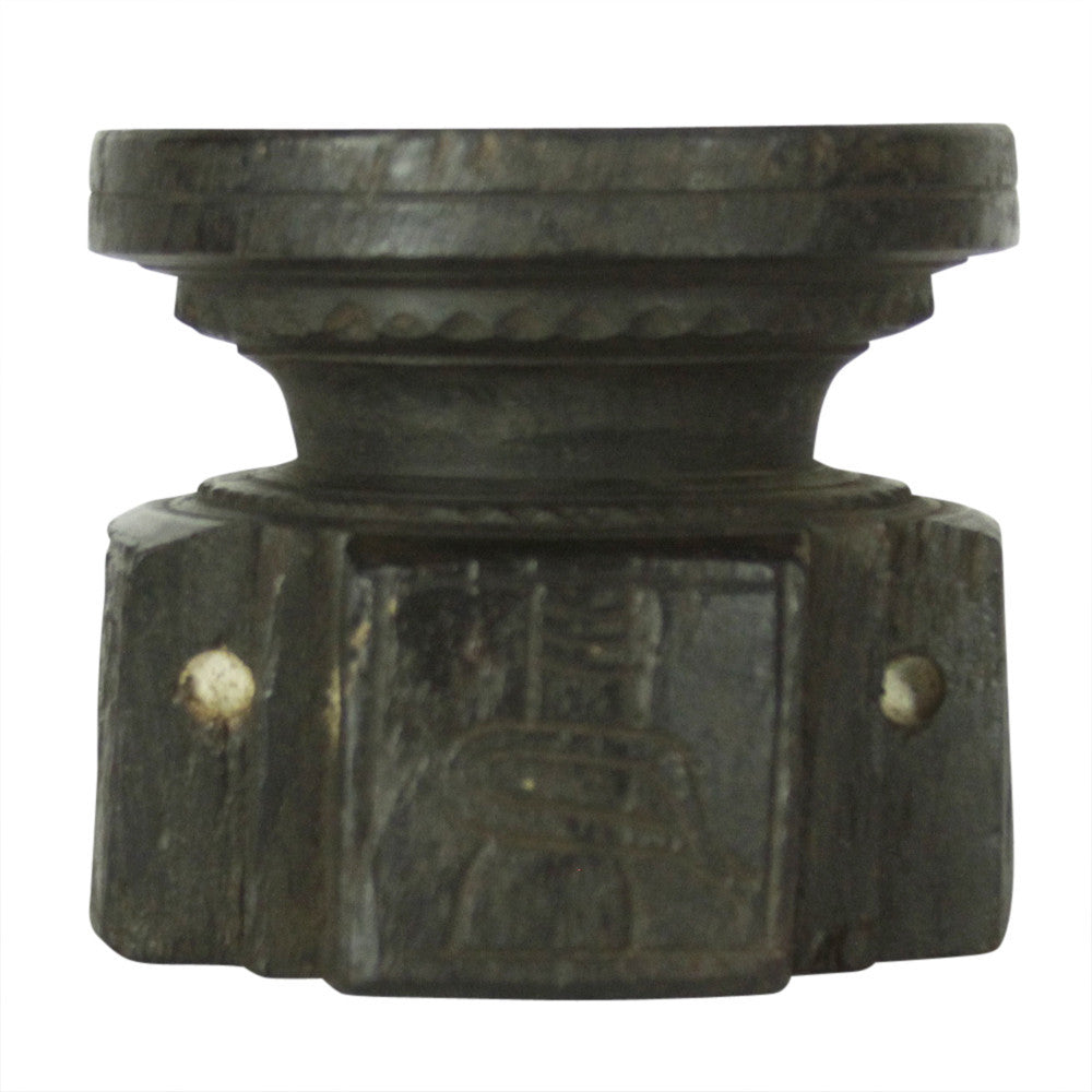 Ebonized Bijani Candleholder