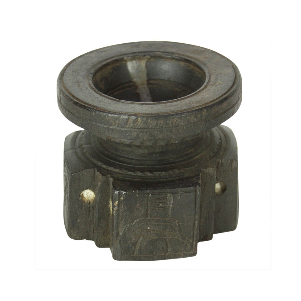 Ebonized Bijani Candleholder