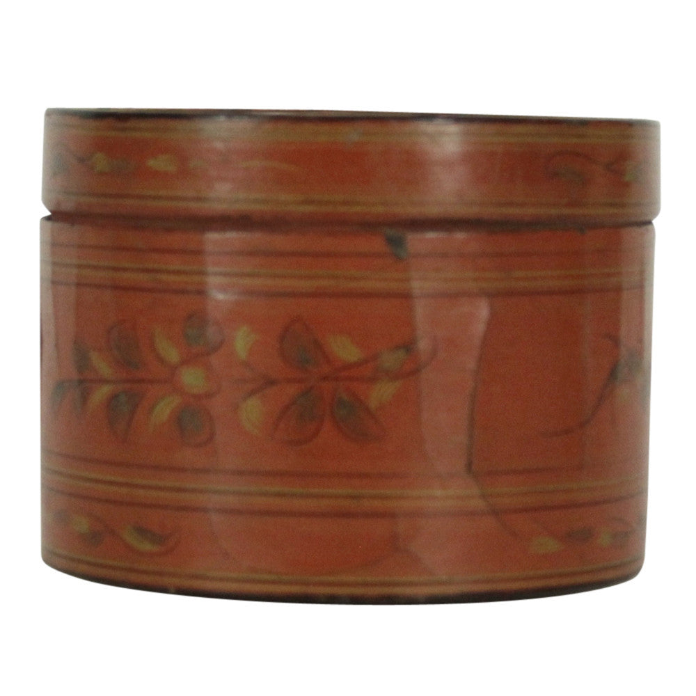 Antique Tibetan Painted Tiffin