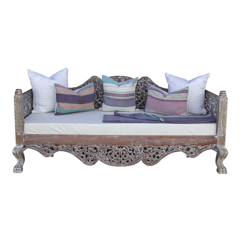 Raj Anglo Indian Teak Daybed
