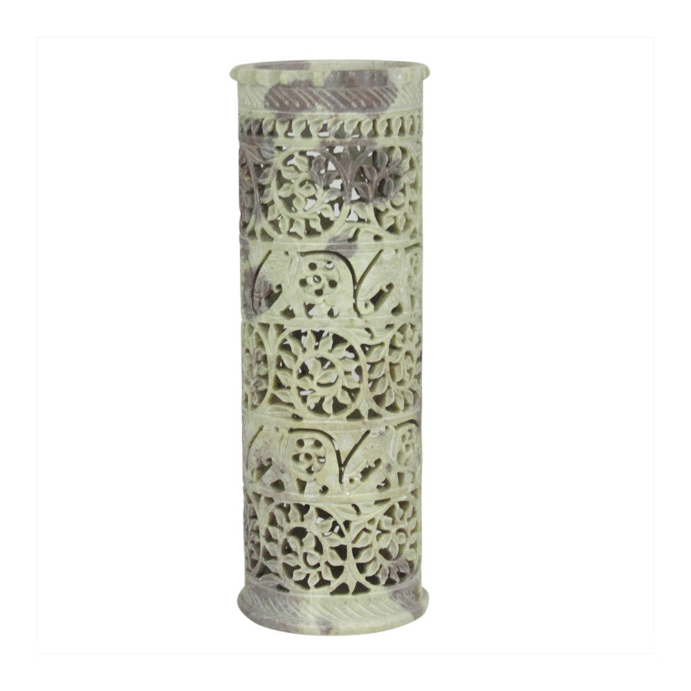 Speckled Pierced Marble Vase
