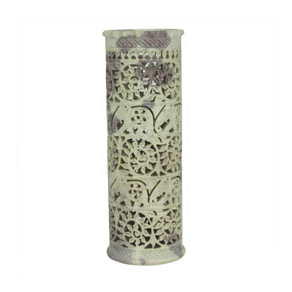 Speckled Pierced Marble Vase