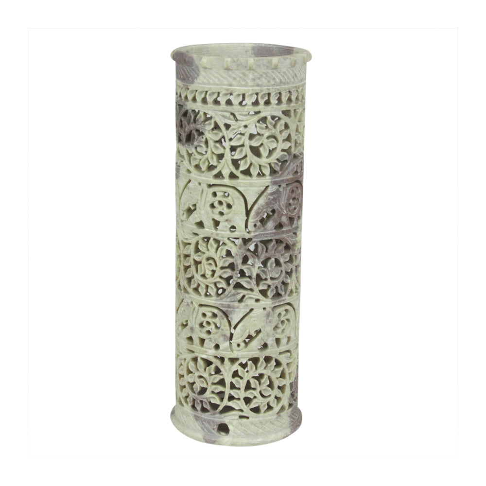 Speckled Pierced Marble Vase