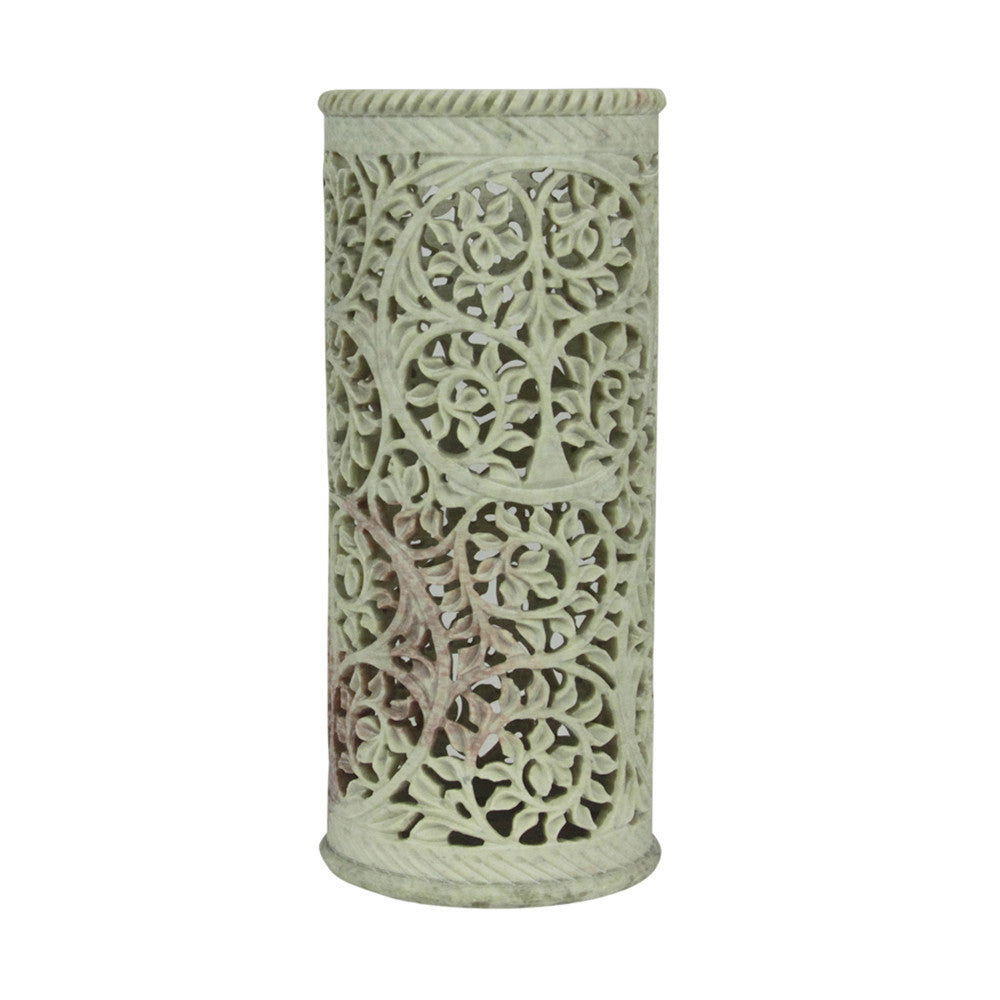 Light Pierced Marble Vase