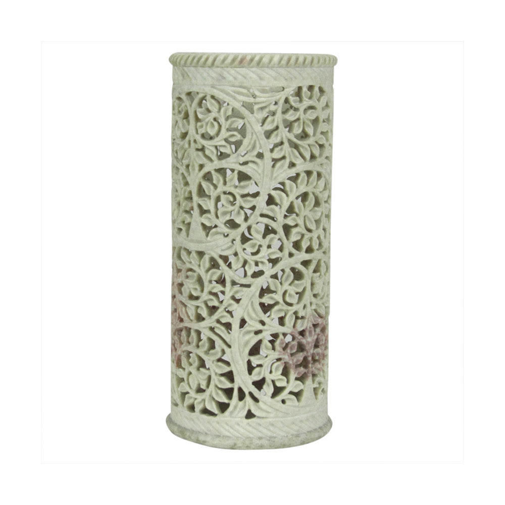 Light Pierced Marble Vase