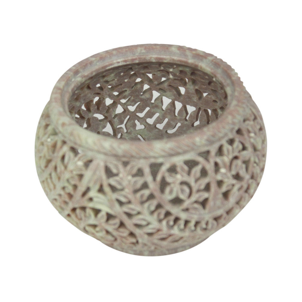 Multicolor Pierced Marble Bowl