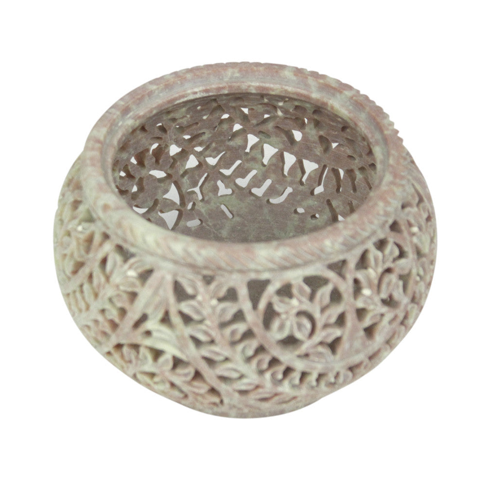 Multicolor Pierced Marble Bowl