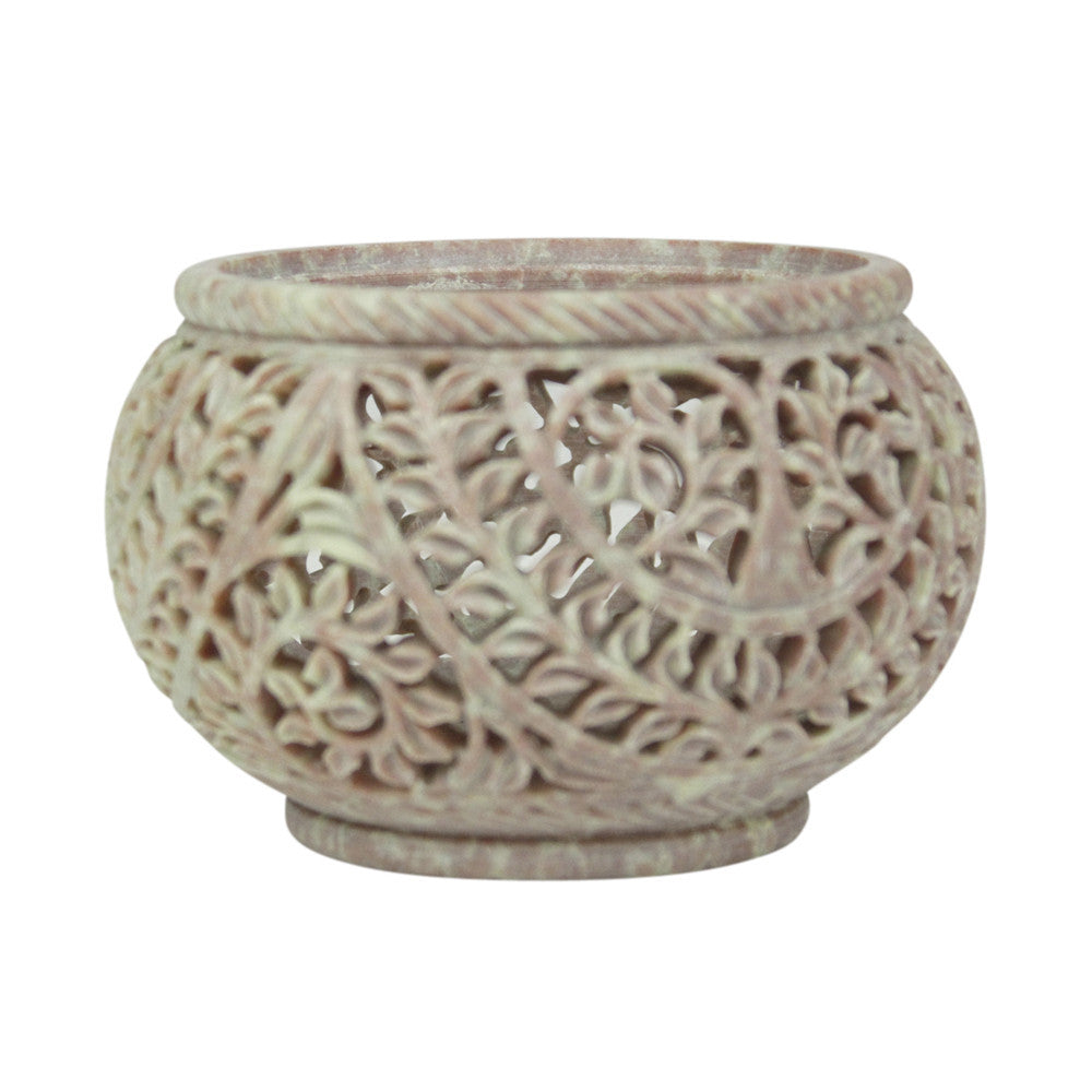 Multicolor Pierced Marble Bowl