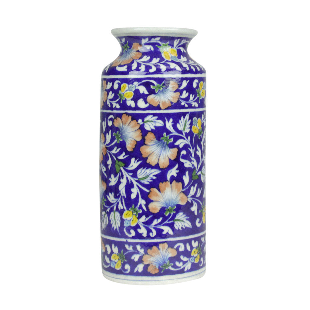 Regal Floral Jaipur Vase