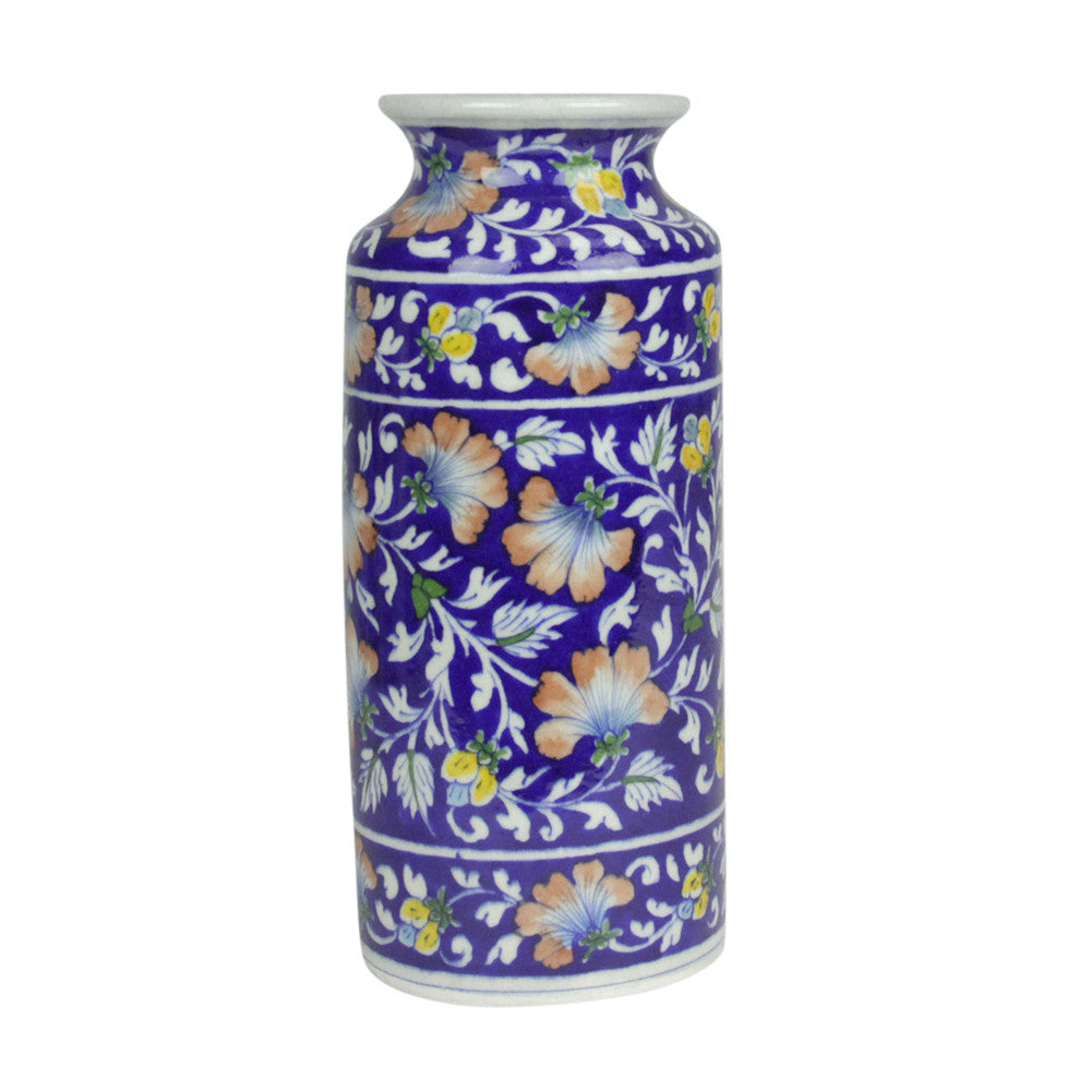 Regal Floral Jaipur Vase