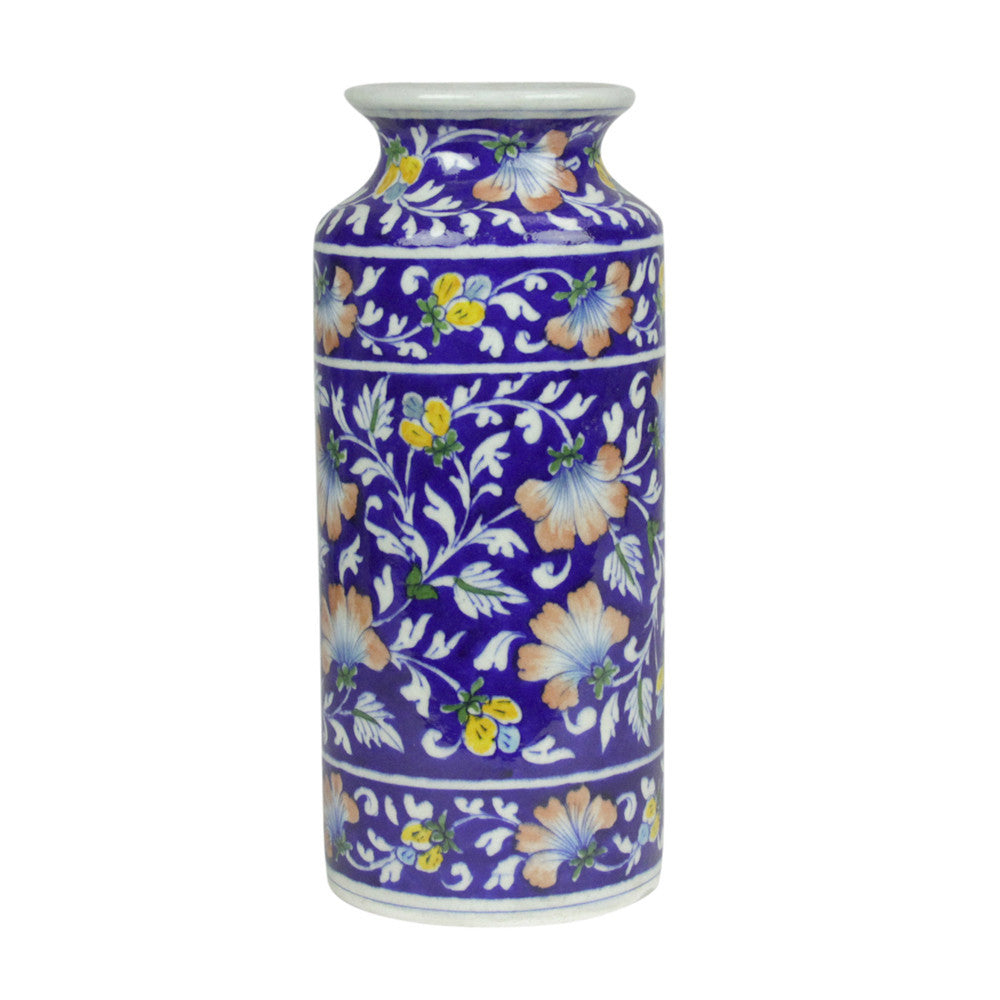 Regal Floral Jaipur Vase