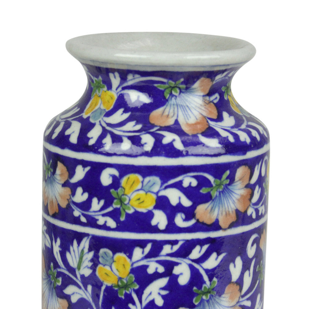 Regal Floral Jaipur Vase