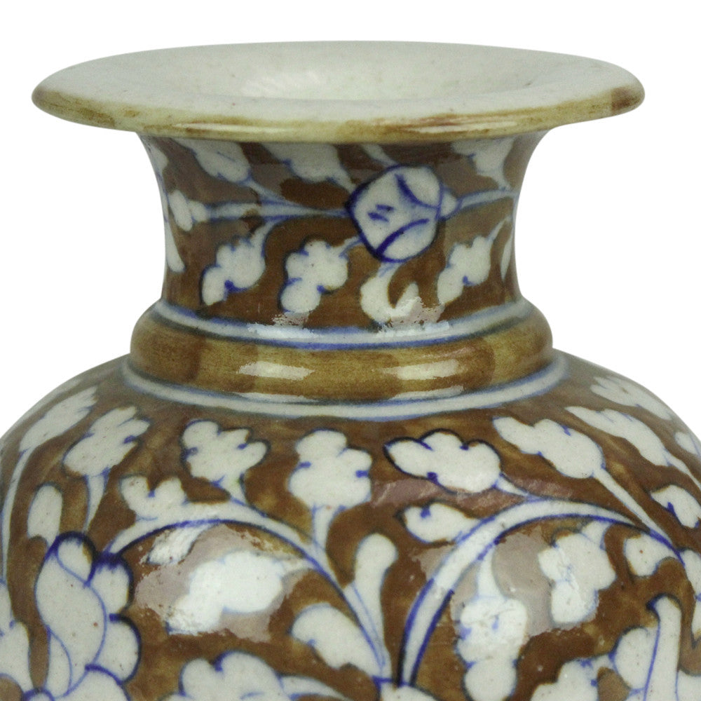 Petite Brown Jaipur Vase