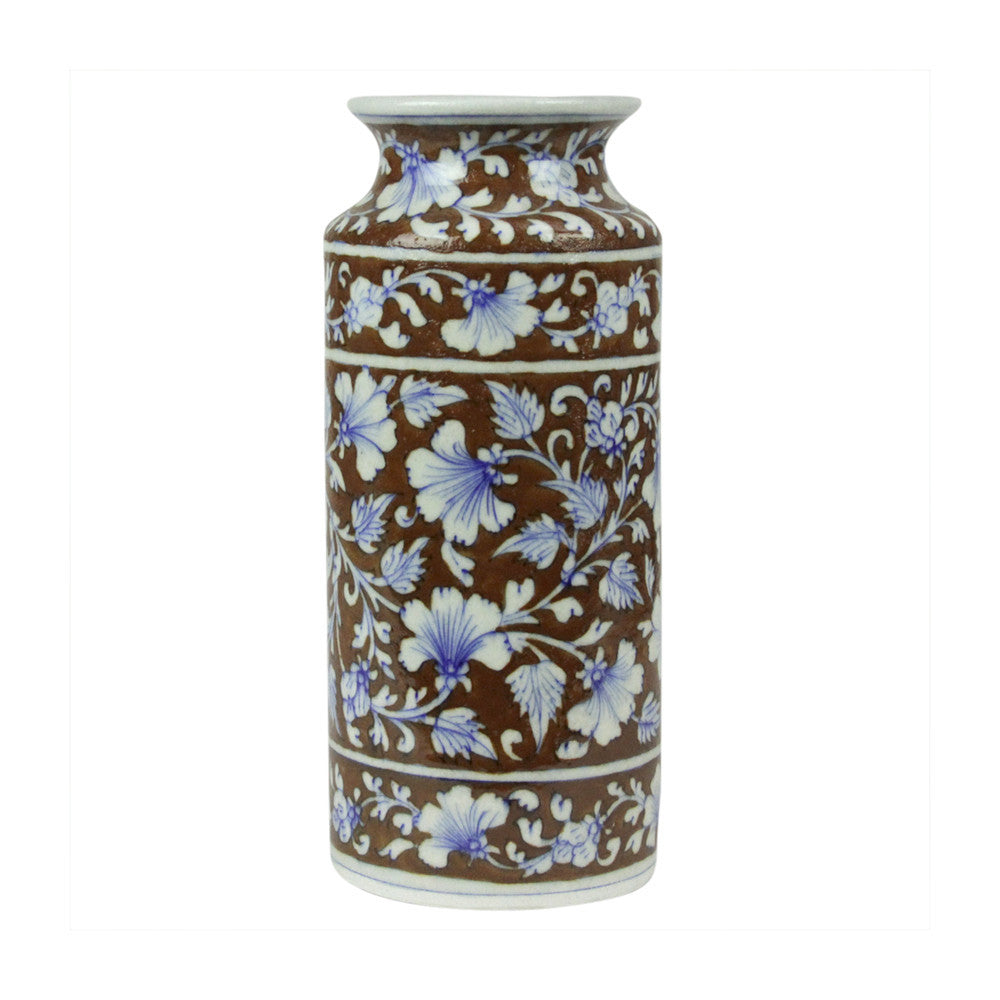 Brown Jaipur Vase