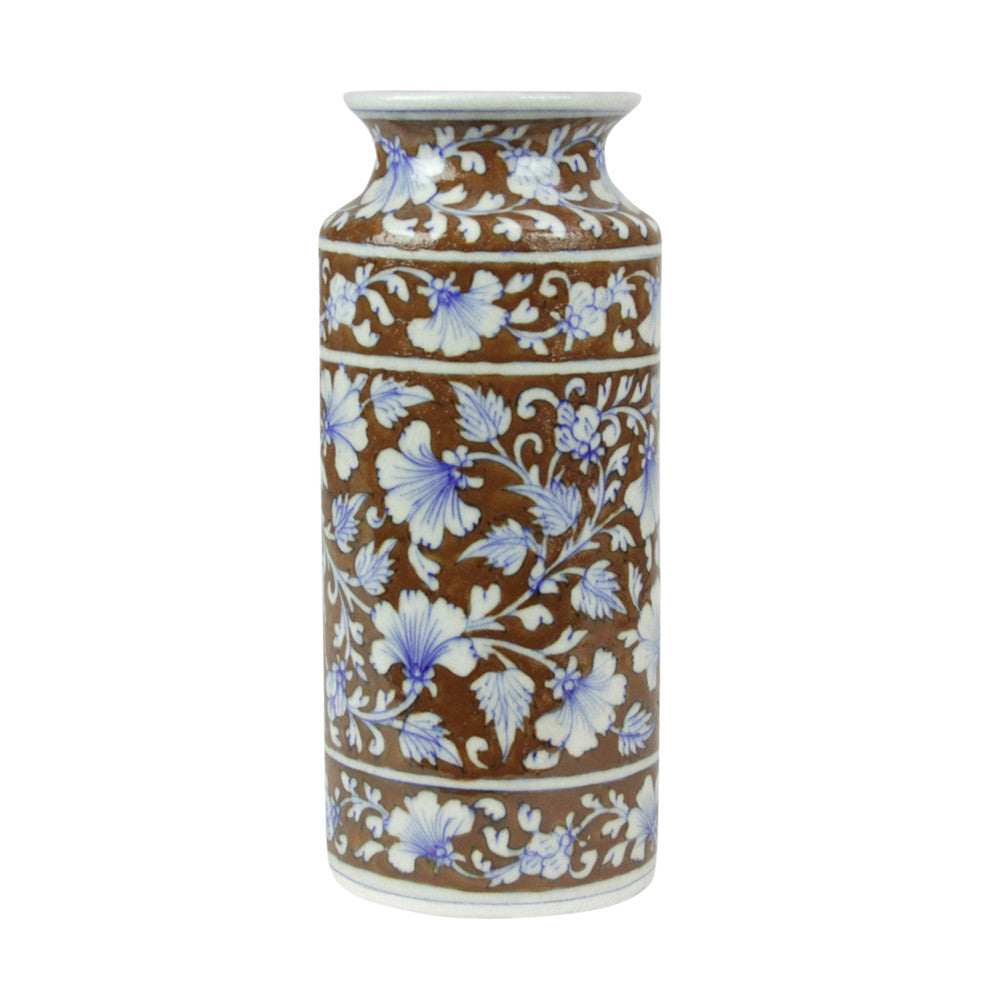 Brown Jaipur Vase