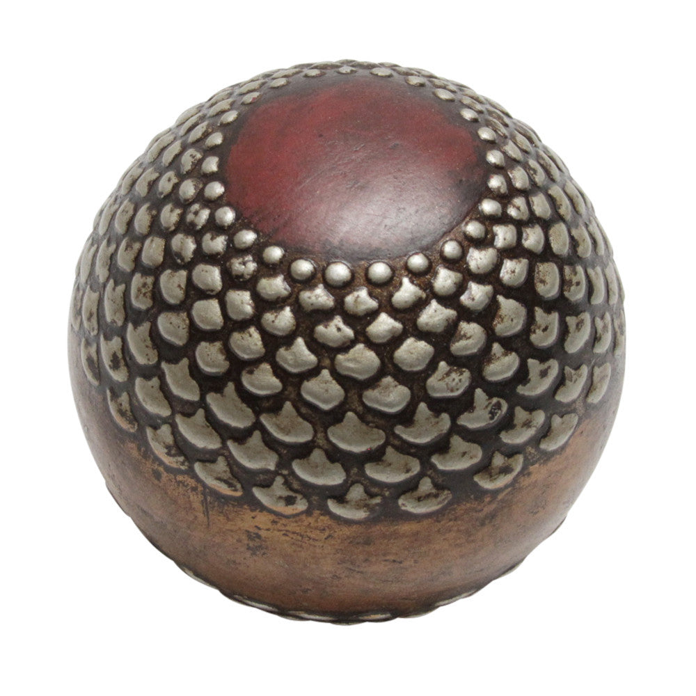 Painted Spheres, Set Of 3