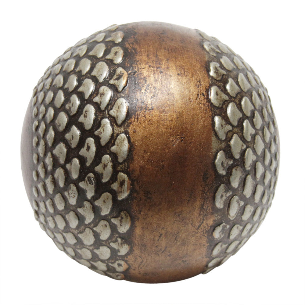 Painted Spheres, Set Of 3