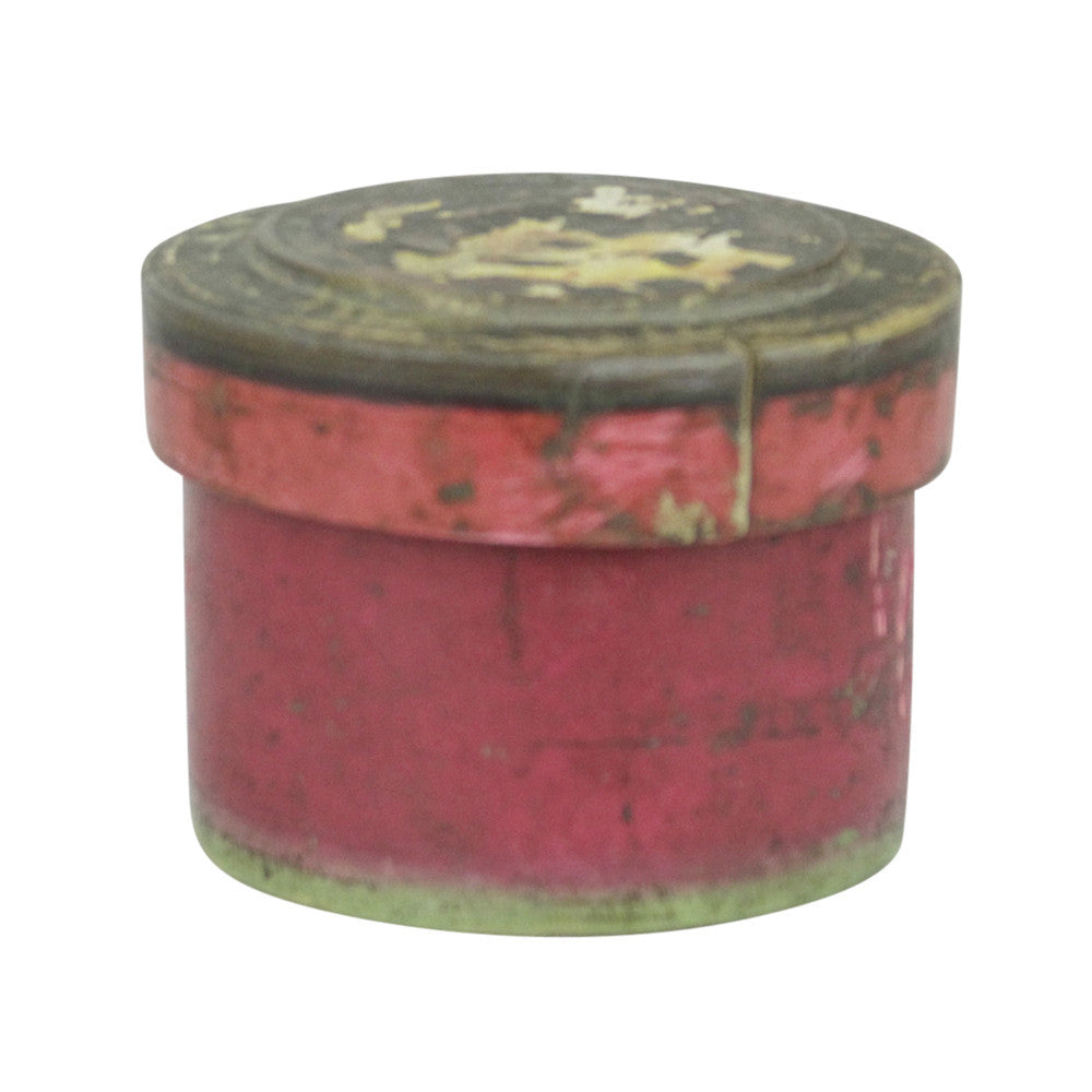 Red Round Tikka Pot