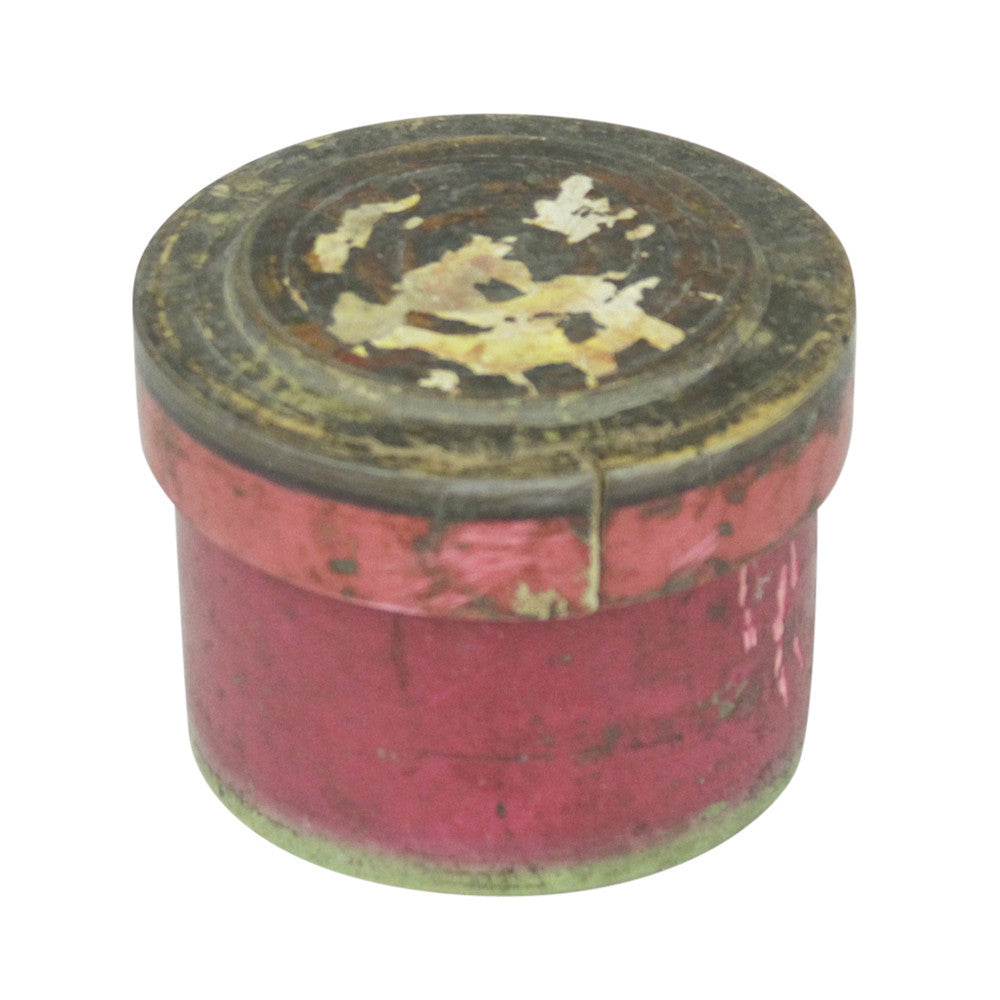 Red Round Tikka Pot