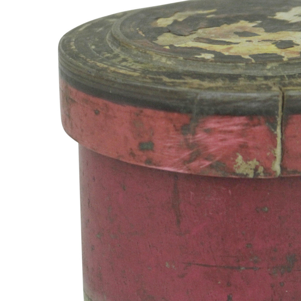 Red Round Tikka Pot