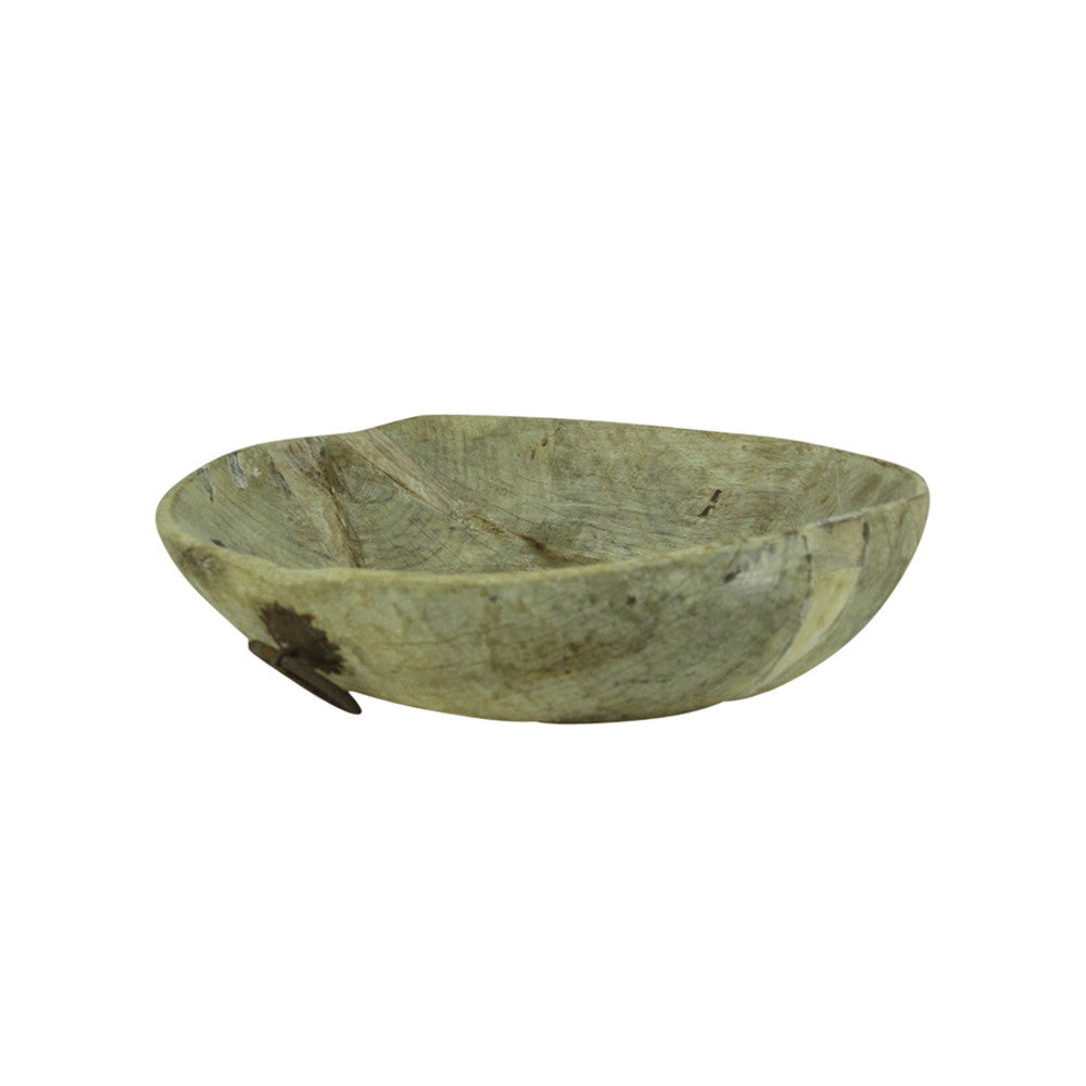 Dough Bowl W/ Metal Ring
