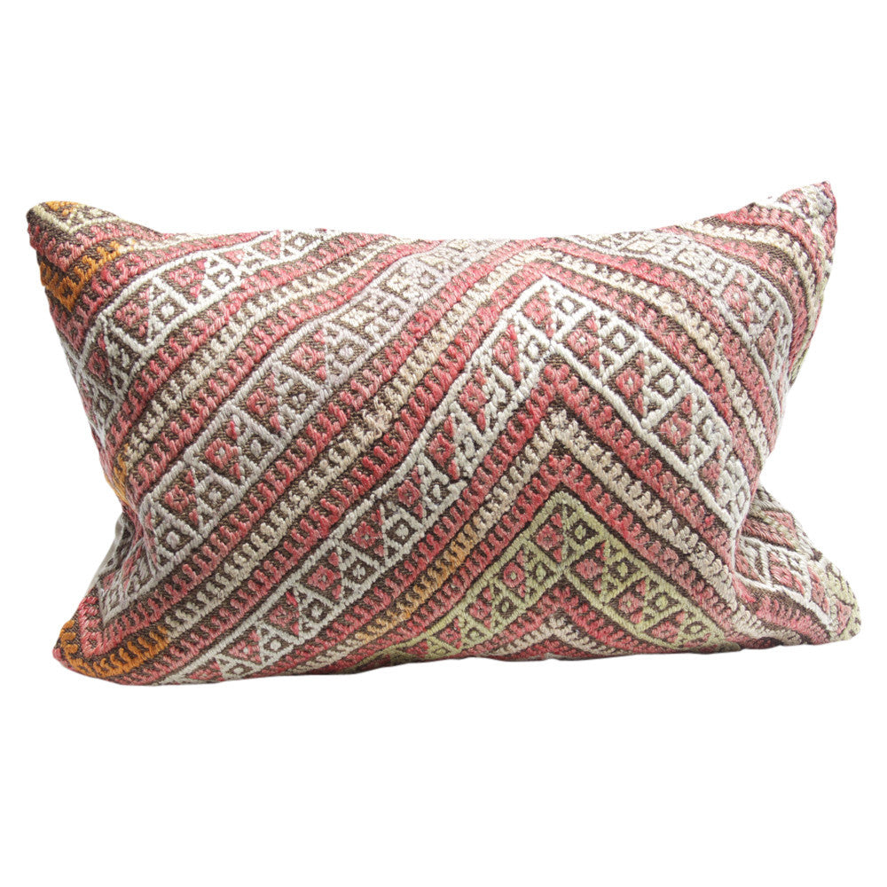 Kilim Mihrab Lumbar Pillow